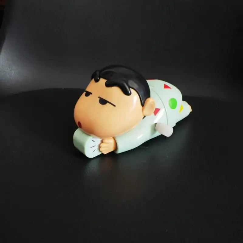 Crayon Shin-Chan Clockwork Toys Cute Anime Kids Toys Creative Desktop Decoration for Girls Clockwork Car Fun Birthday Gifts