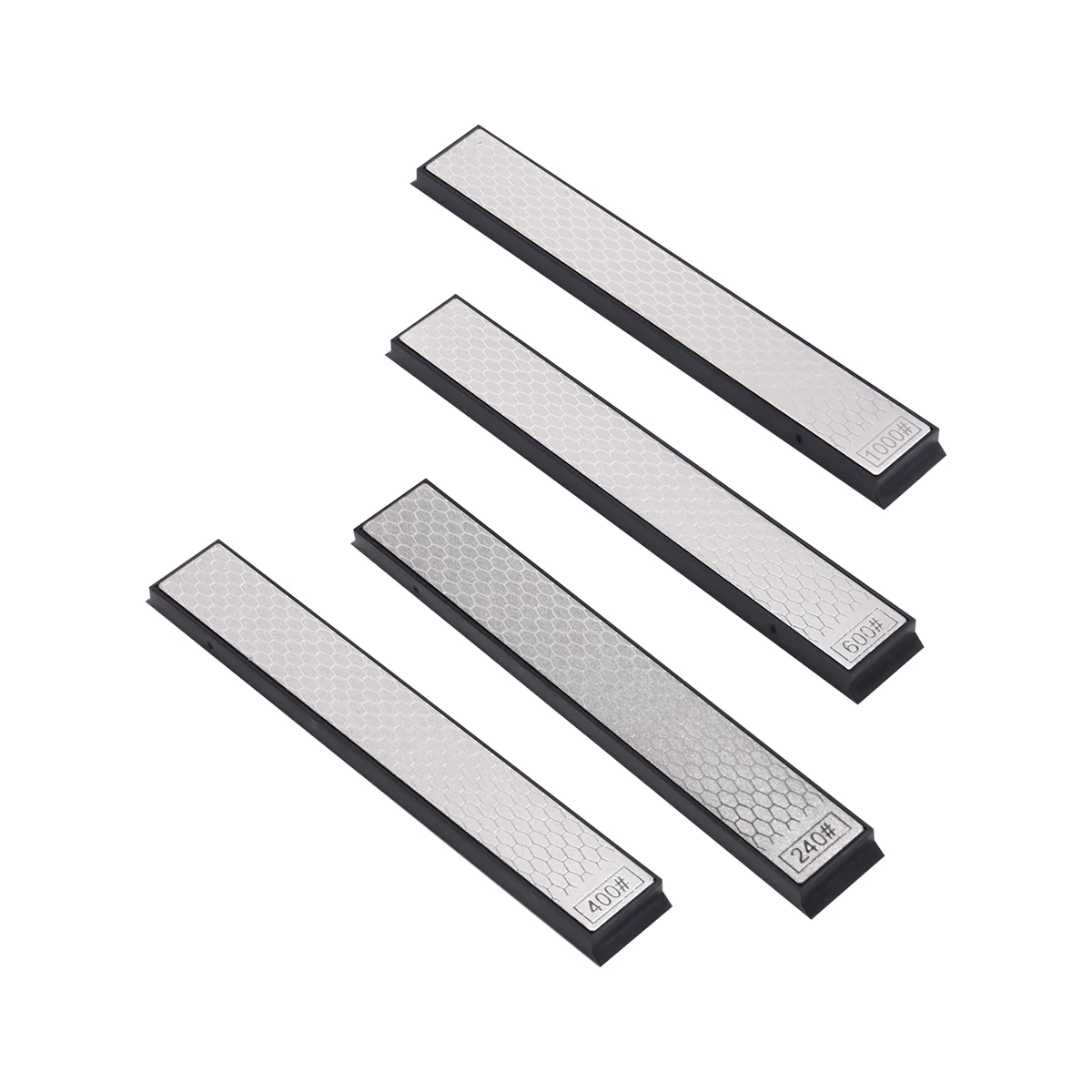 【~ New A64E】Fixed Angle Sharpener Accessories Honeycomb Sharpening Knife Sharpening Stones Set Emery Whetstone Strip