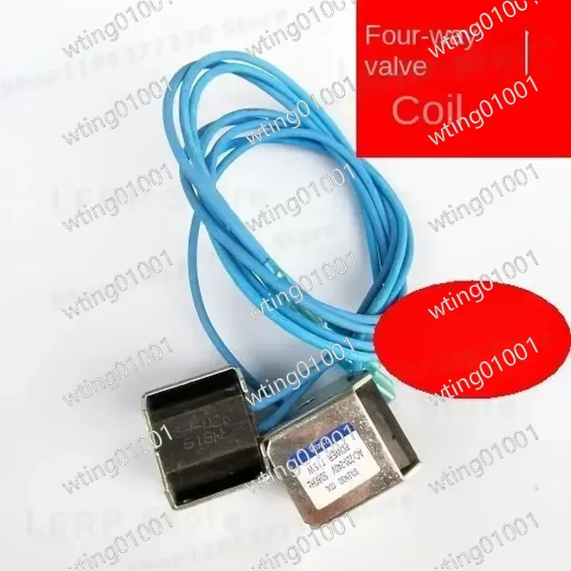 for Haier Hisense Aucma AC 4 Way Valve Coil 220V Solenoid Replacement Part High Quality Durable Air Conditioner Component