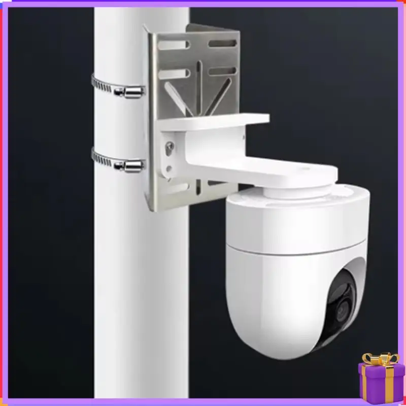 Advanced Camera Pole Mount Bracket Universal Vertical Pole Mount Adapter Bracket Camera Clamp