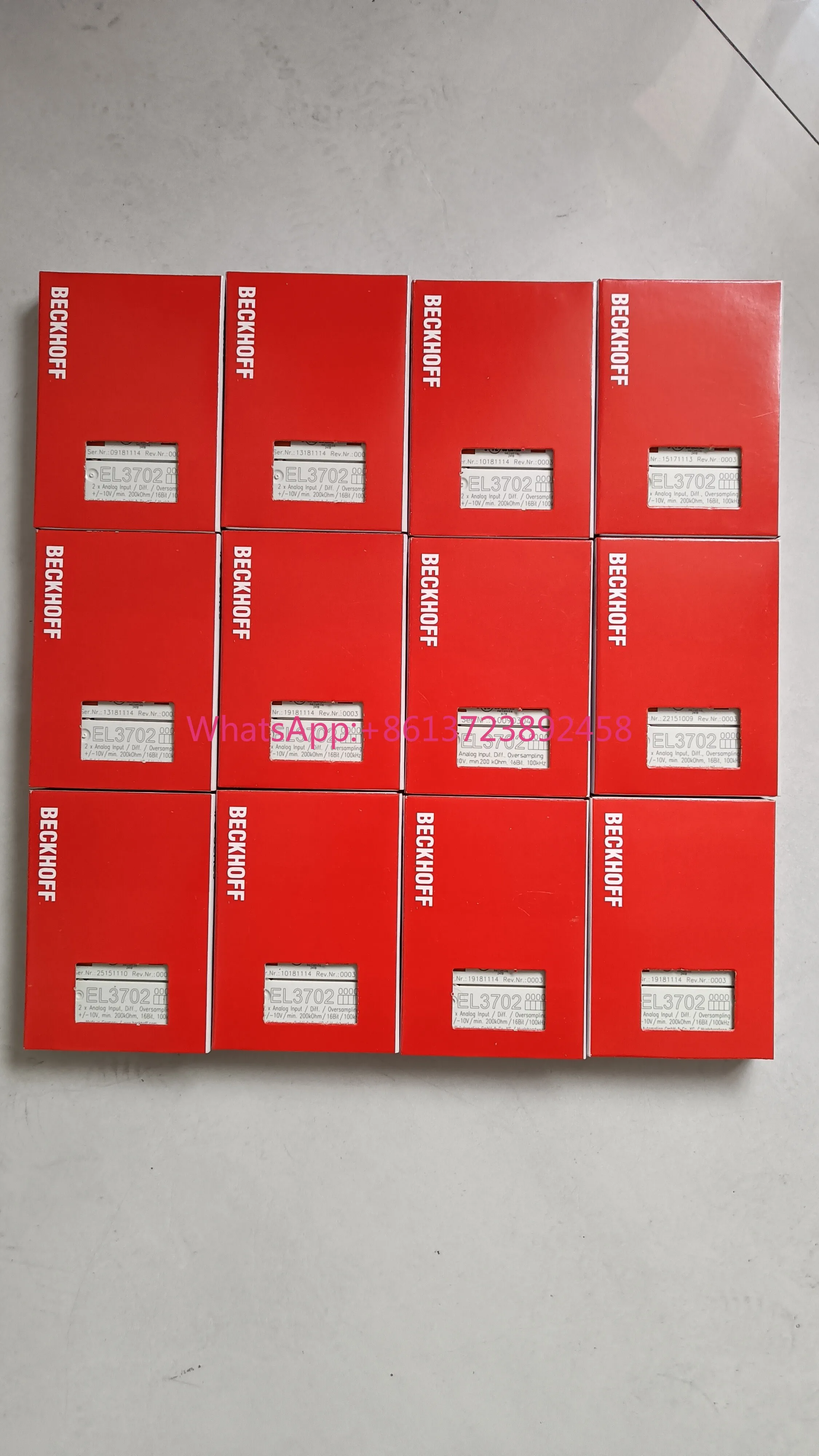 Beckhoff EL3702 module has arrived brand new, original and genuine.