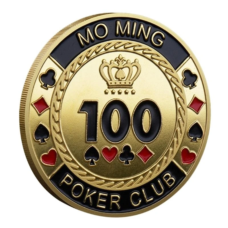 Monedas chip póker Metal Guard Casino Casino Concesionador chips Tokens Regalos recuerdo