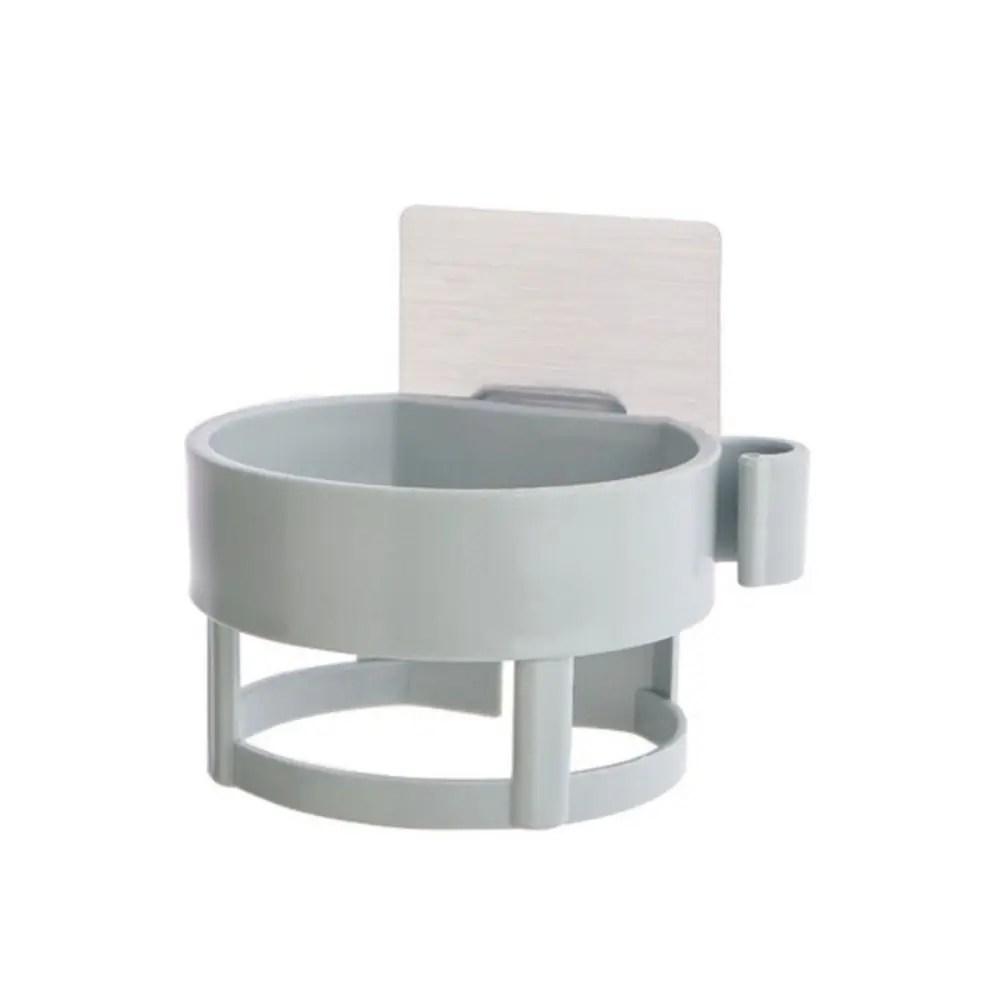 Perforation-Free Hair Dryer Stand Wall Hanging Storage Rack Hair Dryer Storage Shelf Storage Shelf Hairdryer Holder High Quality