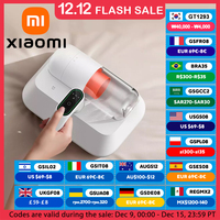 XIAOMI MIJIA Vacuum Mite Remover Pro,For Home Bed Quilt UV Sterilization,14kPa Handheld Vacuum Cleaners,CN Version With adapter