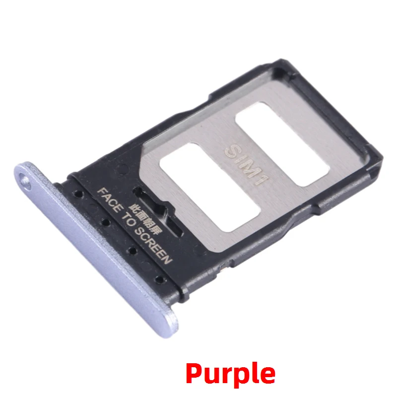 For Xiaomi Redmi Note 13 Pro Plus Sim Tray Sim Card Tray Dual Sim  Holder Note13 Pro+ 5G Replacement Parts