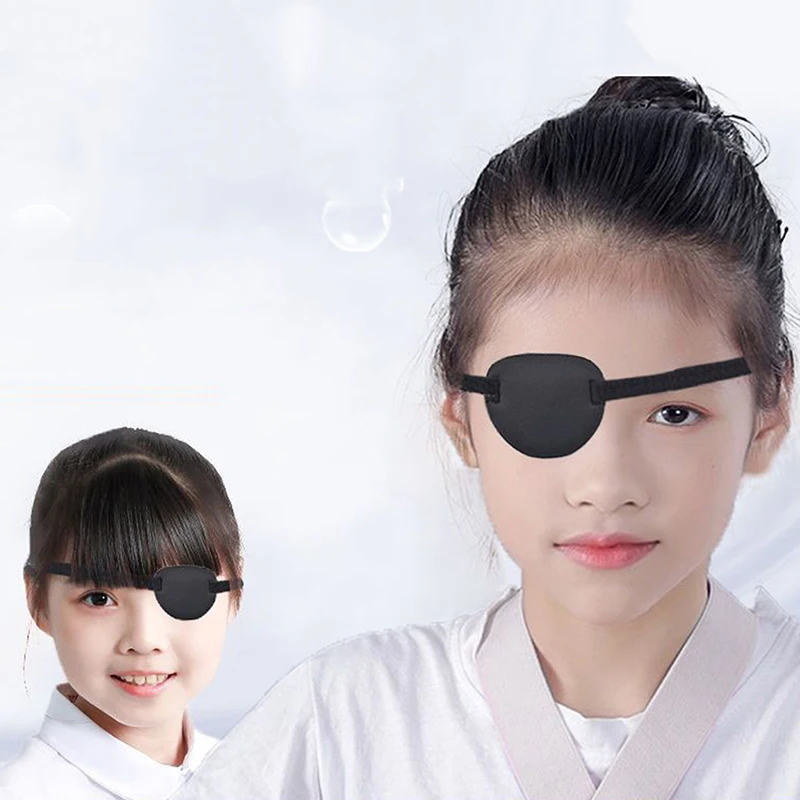 1Pcs Eye Patch Eye Patches For Adults Adjustable Soft Amblyopia Lazy Eye Patches For Left Or Right Eyes, For Adults And Kids