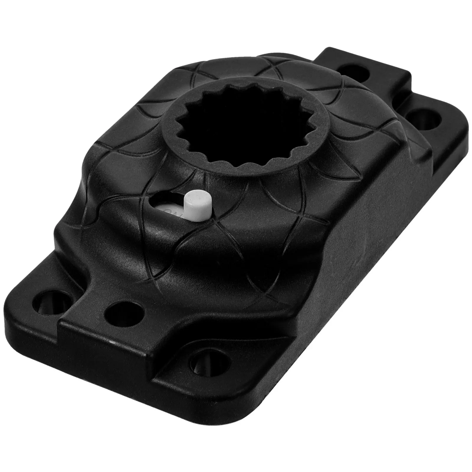 Heavy Duty Kayak Mount Base Nylon Material Universal Octagonal Fit Paddle Rod Flag Camera Holder Rack Stable Storage