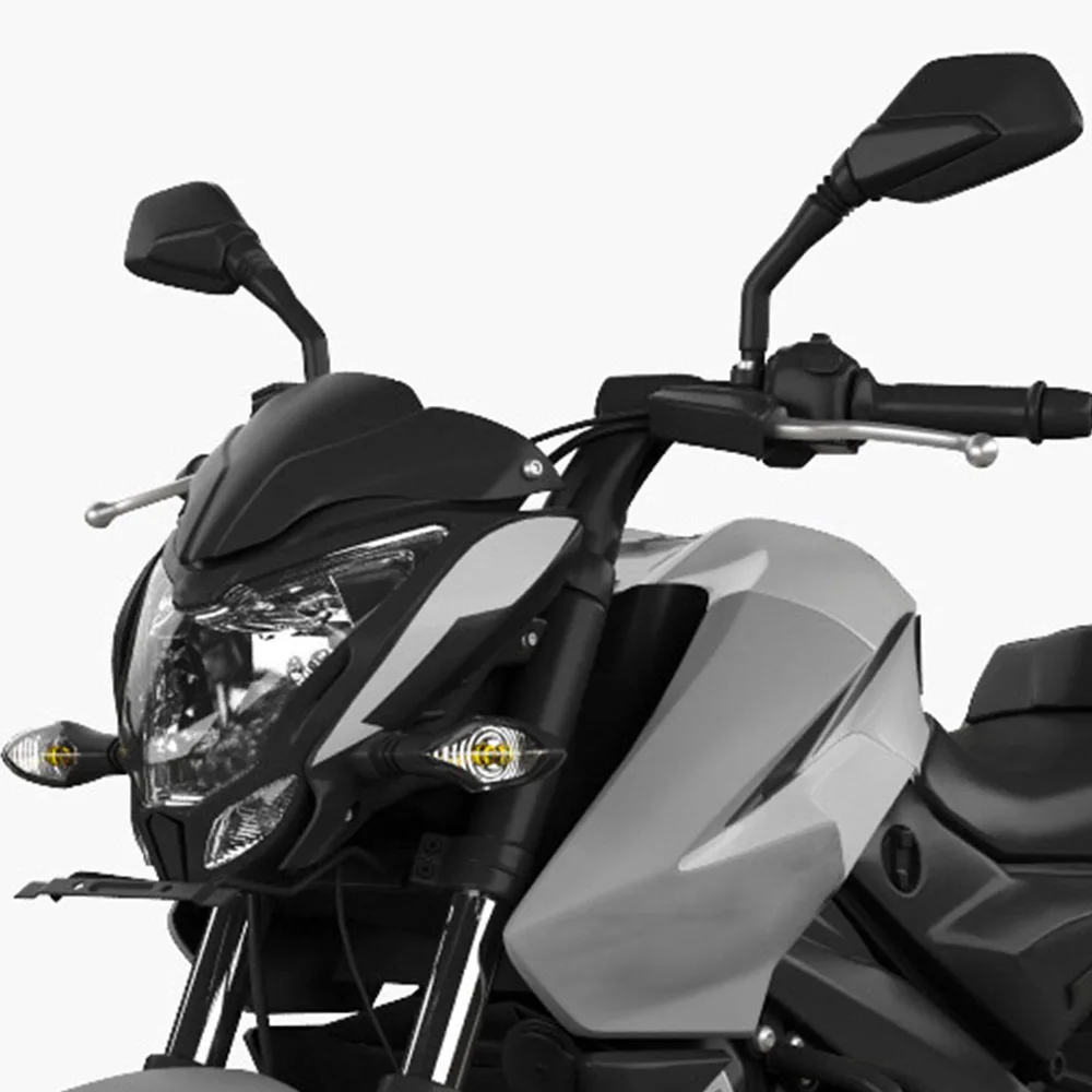 

For BAJAJ Pulsar NS 200 NS NS200 200NS 2017 2018 2019 2020 2021 - 2024 Windshield Fairing Windscreen Visor Wind Screen Deflector