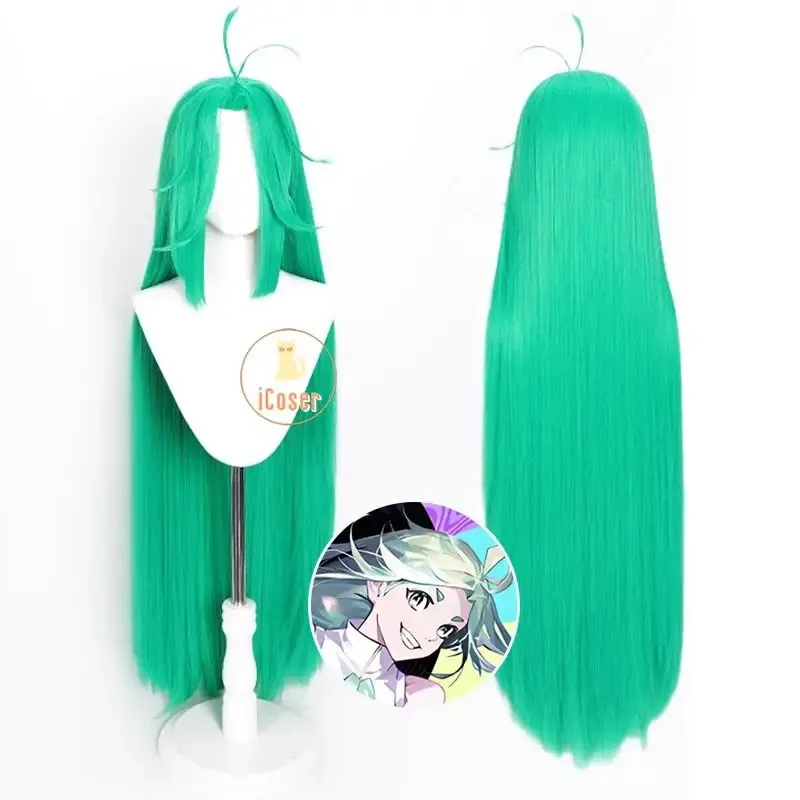 To Be Hero X Lucky Cyan Cosplay Costume Full Set - White Uniform with Wig & Gloves (S-XXL) for Women Halloween Conventions