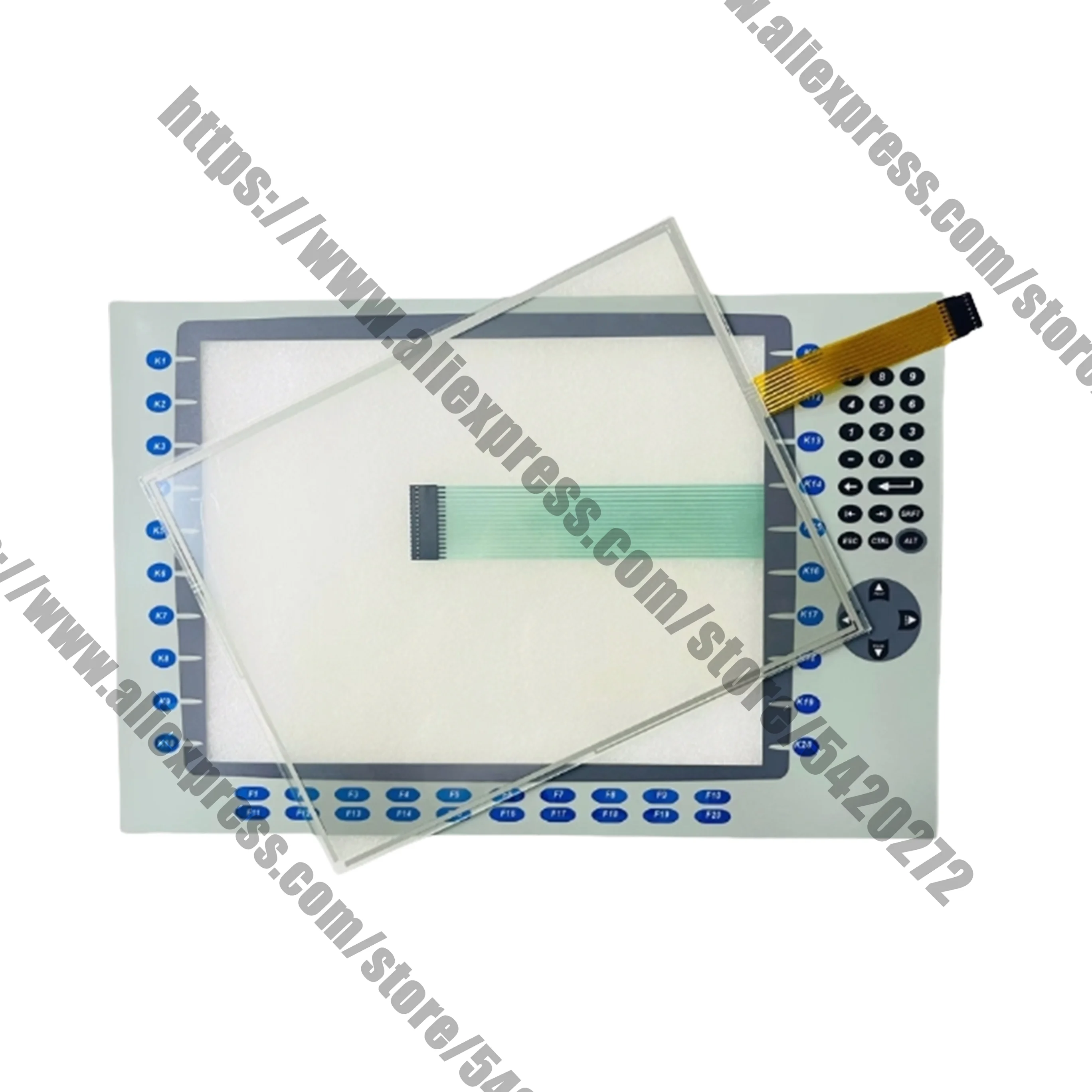 

New Plus 1500 2711P-B15C6B1 2711P-B15C6B2 Touchpad Button Film