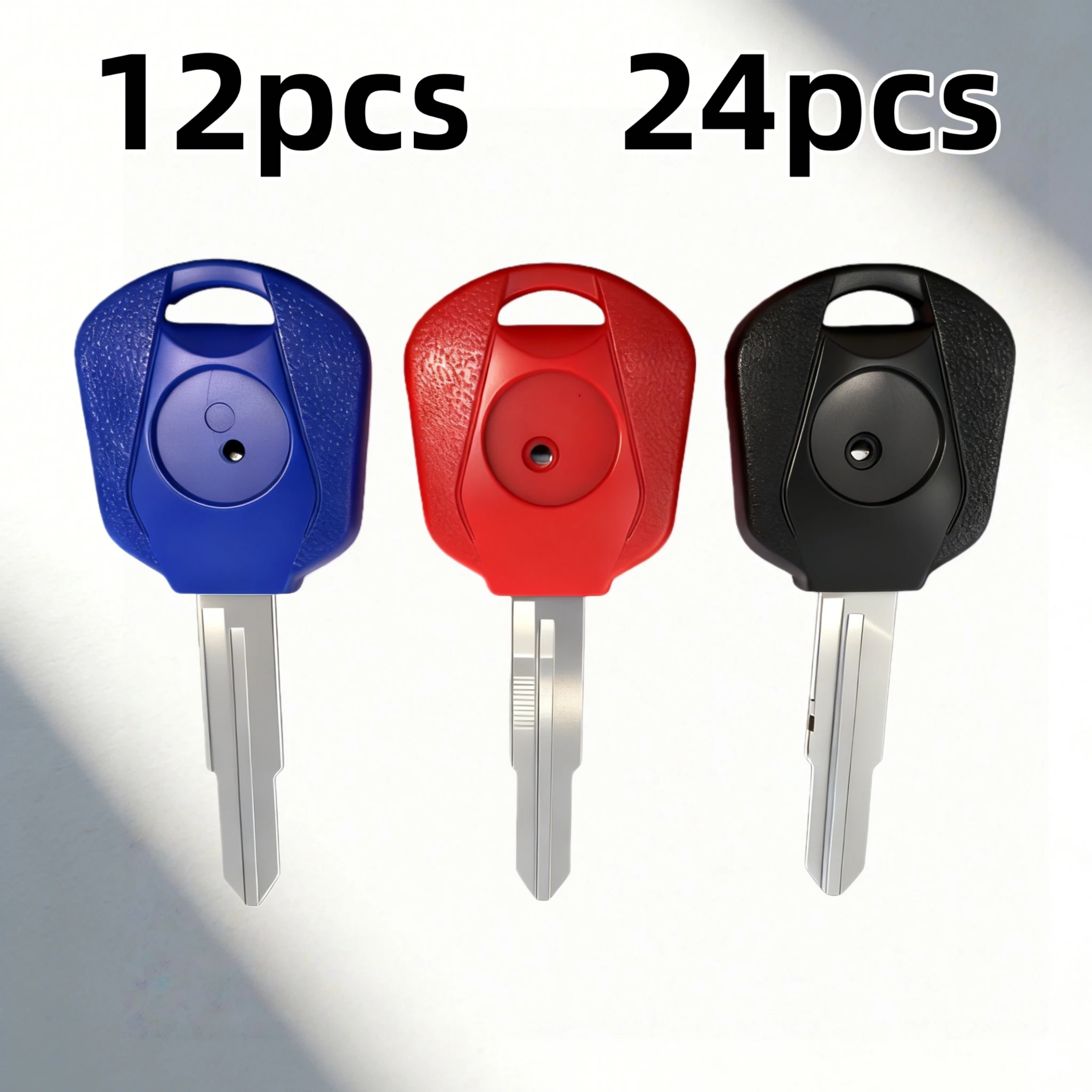 

12/24 шт. Заготовки ключей для мотоциклов Honda MC19, MC22, MC21, MC28, NC23, NC29, NC30, V4, NC35, NSR250R, PGM3, PGM4 (необрезанные, для замены)