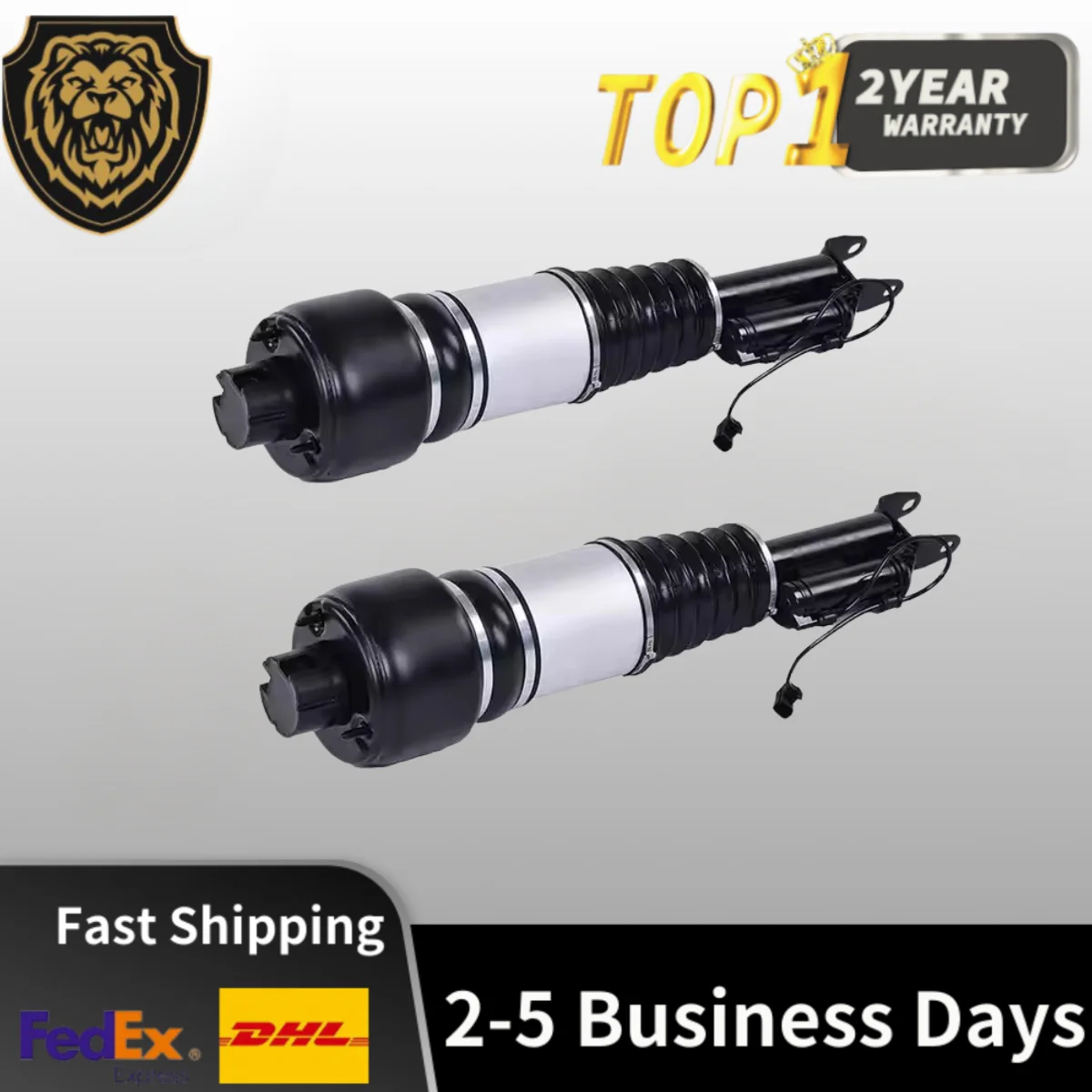 Pair Front Air Suspension Shock for Mercedes-Benz W211 C219 E320 E350 E500 E550 2113205513 2113205413 2113205338 2113209313