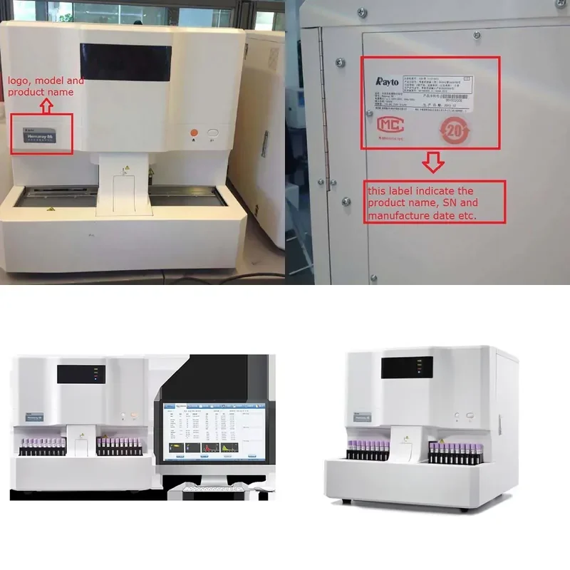 for Rayto86 Portable Point of Care Blood Testing Device Compact Battery Operated Blood Analyzer for Mobile Clinics