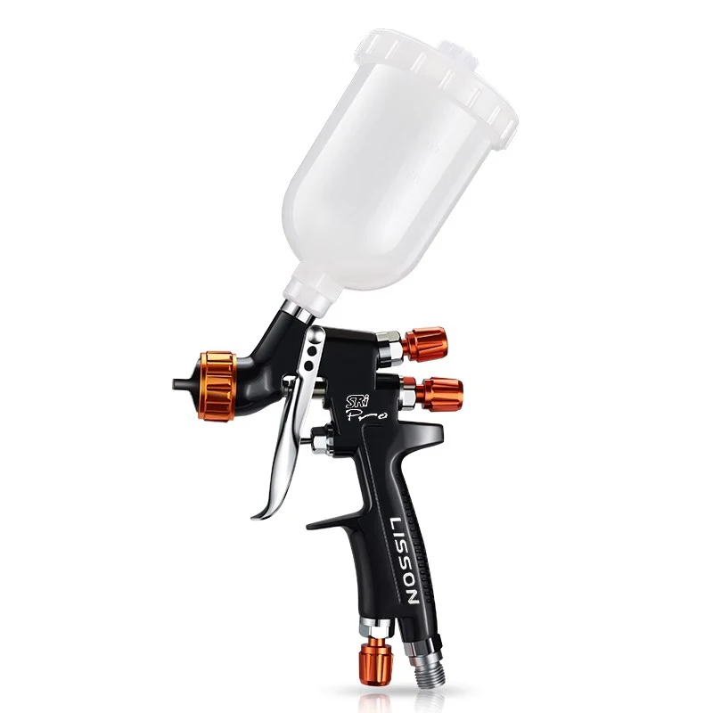 SRI 1.0mm 1.2mm Nozzle Professional Mini Paint Spray Gun Gravity Airbrush For Painting Car Aerograph Pneumatic Gun