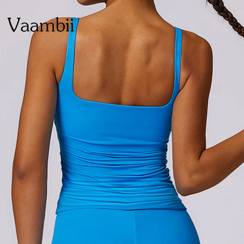 Women Gym Top Vest Open Back Sport Tops Breathable Workout Tops Backless Yoga Clothing Fitness Sportswear Female Sports Shirts