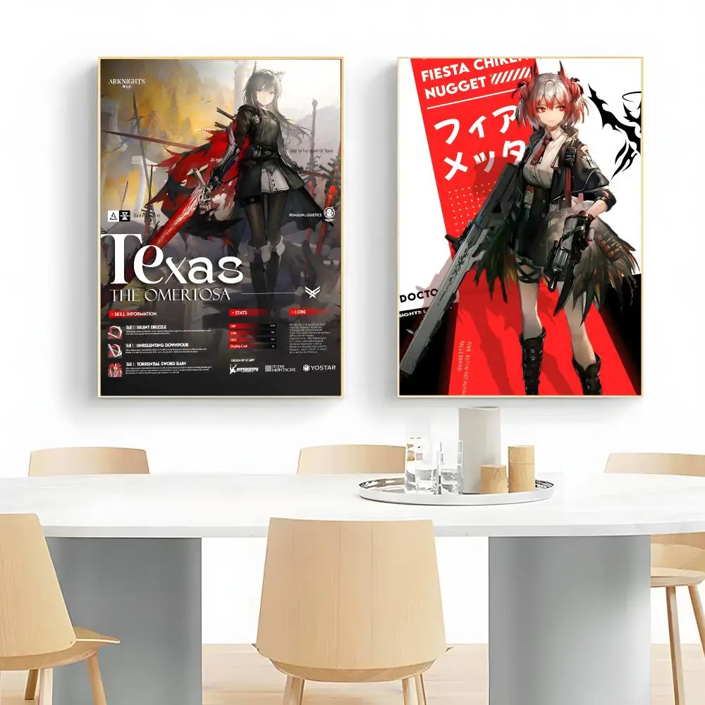 Industrial Sci-Fi Strategy Game A-Arknights Endfield Poster Wall Art Print Decorative Mural Home Decor Gift Unframed