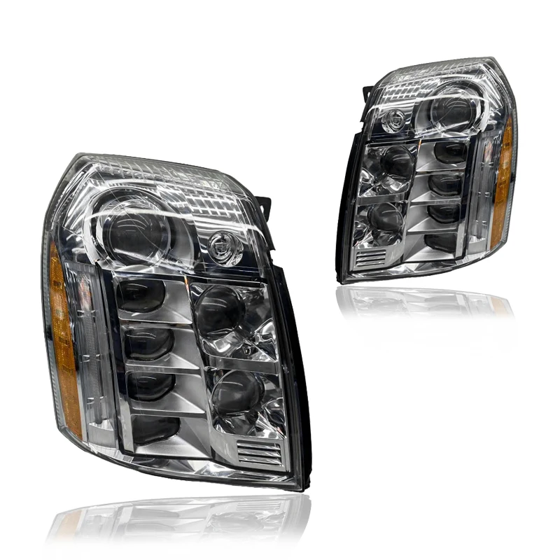 High Quality 6000K 12V LED Headlight For Escalade 2006-2013 High Configuration Multi-Speed With 5500 Lumens