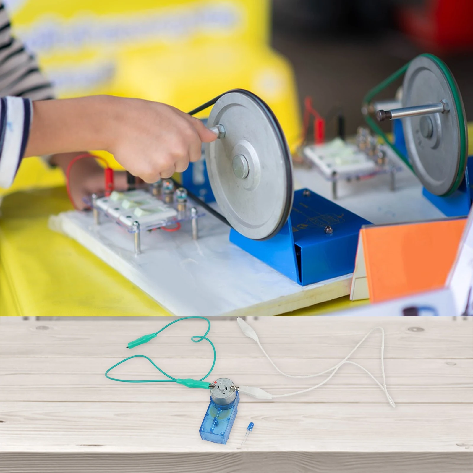 Hand Crank Generator with Precision Reduction Gear Train for Academic Laboratories and Maker Space Applications