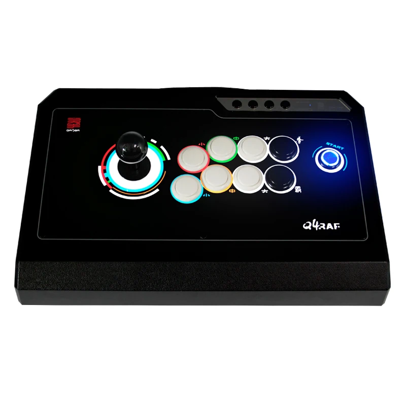 QANBA Q4 Arcade Game Controller, Professional Fighting Game Joystick, Home Handle for Switch, PS3, PC with Sanwa Stick