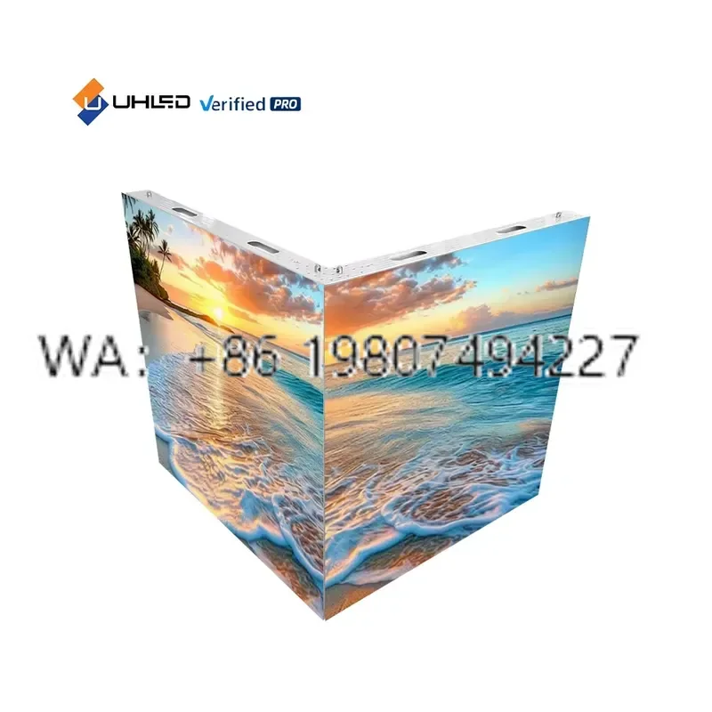 for UHLED Outdoor P5 LED Display Digital Signage Screen Fixed Advertising Billboard for Street Signs