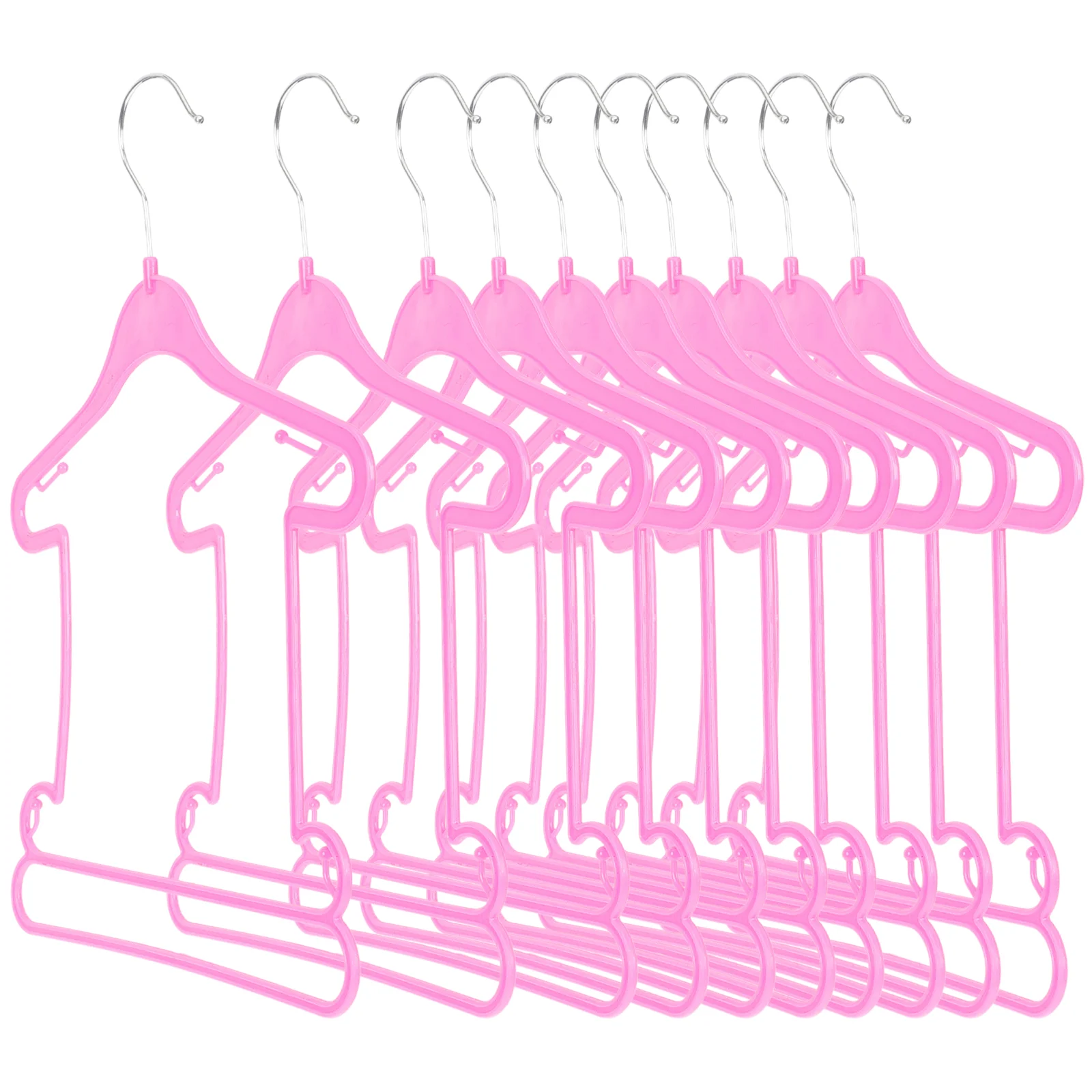 10 Pcs Children's Suit Hanger Toddler Swimsuit Thangers Clothes Rack Kids Plastic Infant Blanket Baby Girl