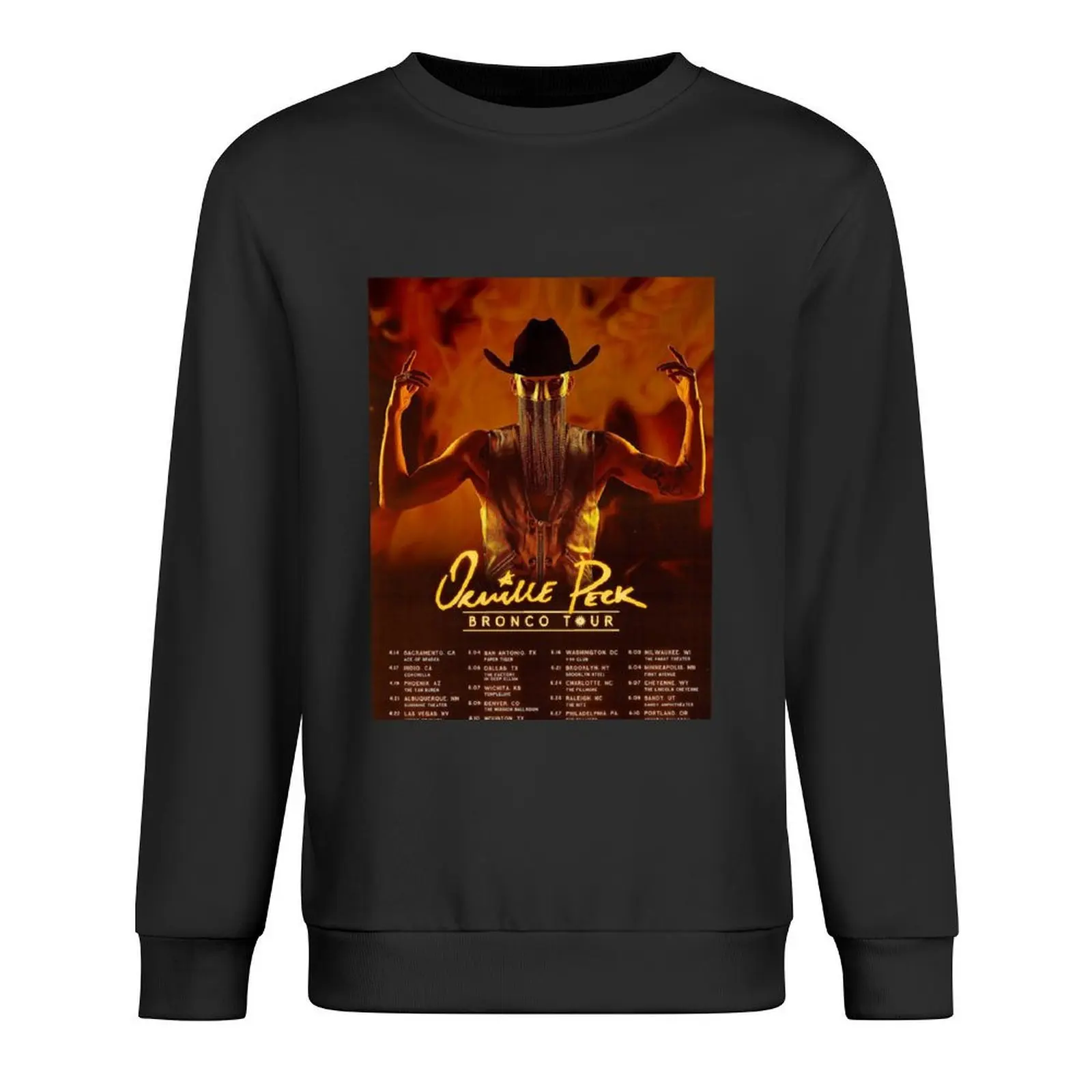 

Orville Peck Bronco 2022 Tour 11 Pullover aesthetic clothing men's sweat-shirt set men's coat mens clothing men's sweatshirt