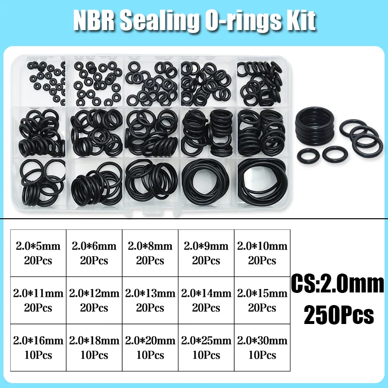 3230x O-Ring Nitril nbr o Ring Dicht scheibe O-Ring von Kfz-Wasserhahn dichtungen öl beständig Hoch temperatur ring – Detail 20