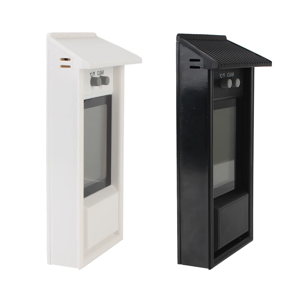 

Gauge Weather Sensor LCD Electronic Thermometer for Home Garden Greenhouse Indoor Outdoor Digital Display Screen Max Min