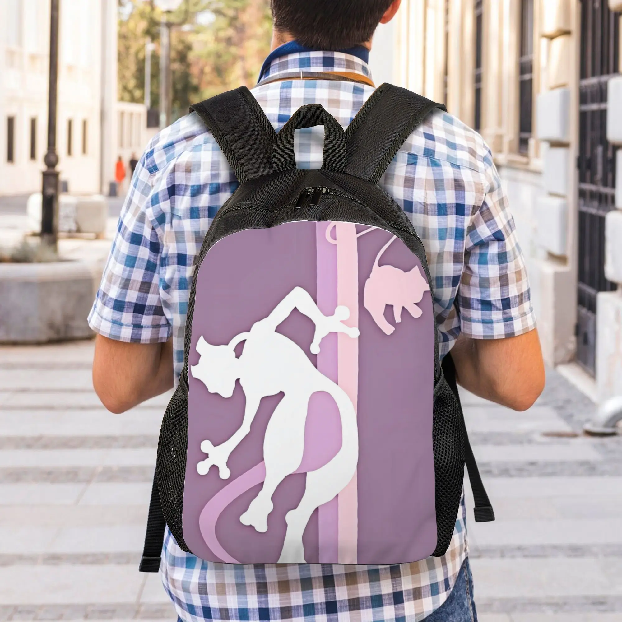 

Back to school season Mewtwo 4 Rucksack Pokemon For Women Casual Backpack
