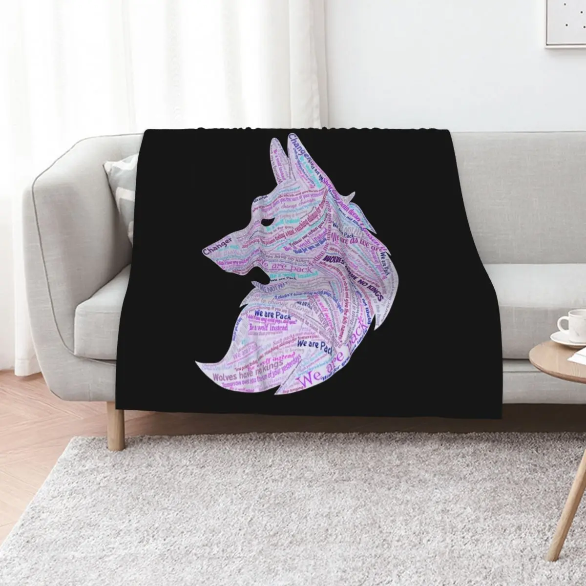 The Wisdom of Nighteyes Throw Blanket halloween for sofa christmas gifts Flannel Fabric Cute Sofa Quilt Blankets