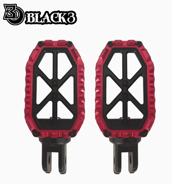 Pour la série Soft Tail, accessoires de Modification de pédale de passager de pilote de la série REVOLUTION MAX