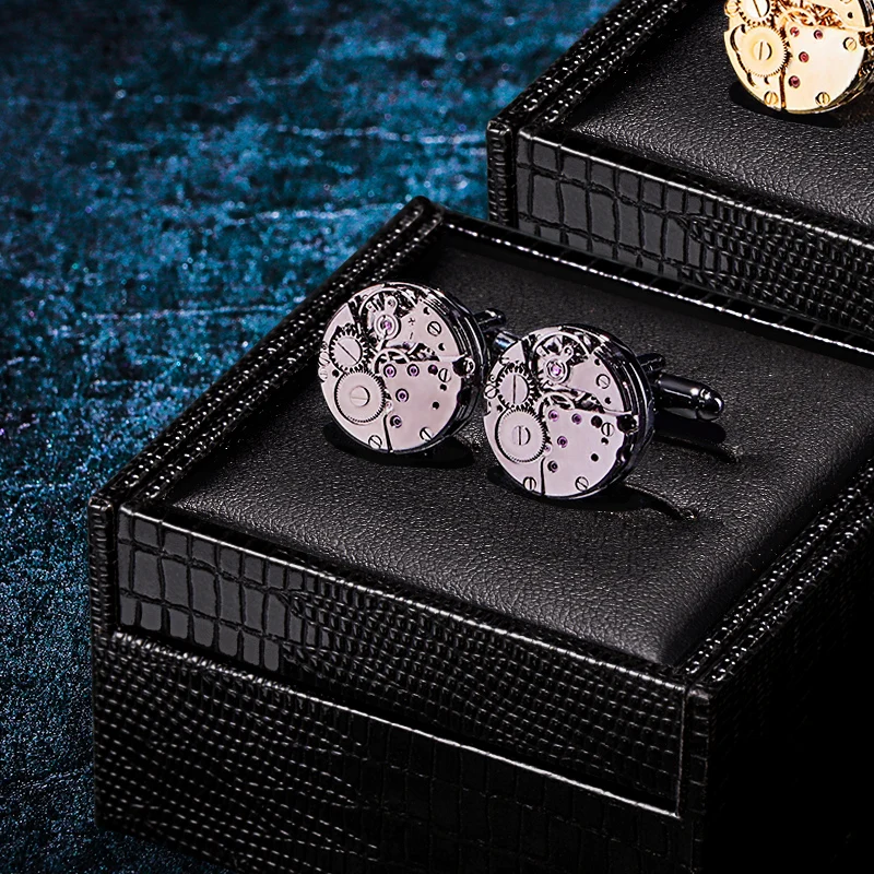KFLK brand high quality mechanical cufflinks men cuff links wedding gift French shirt button guests