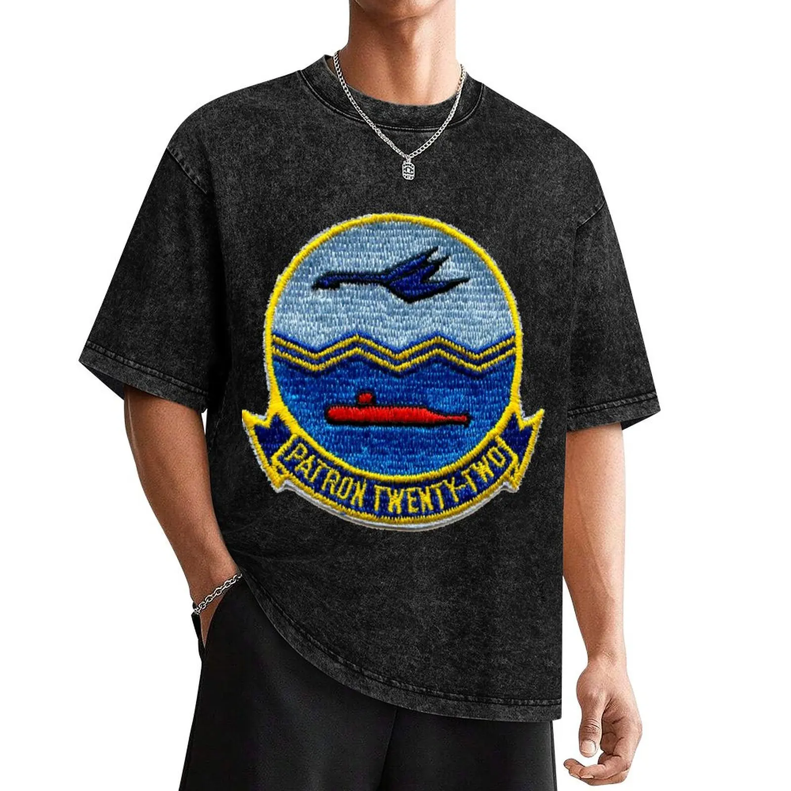 VP-22 - Blue Geese T-Shirt custom t shirt Short sleeve tee sublime tshirts for men