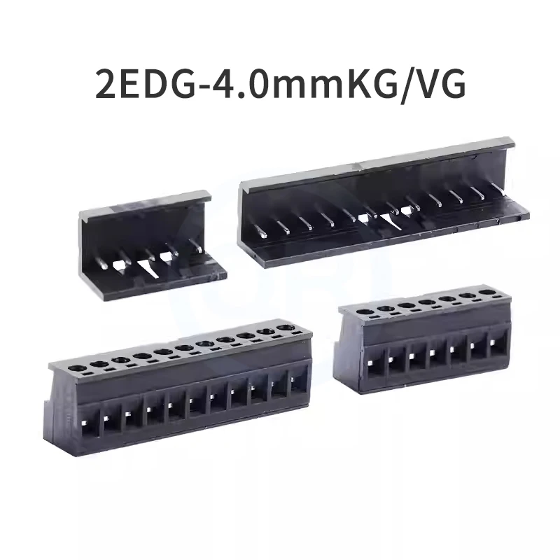 

(5 Sets) S7-200 / 1200 SMART Series PLC 2EDGKG + 2EDGVG 4.0mm Terminal Block Pin Header Plus Plugs KG + VG 4.0