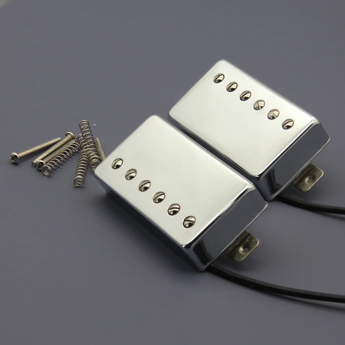 Set of Alnico 5 LP Guitar Humbucker Pickup 4-Conductors Electric Guitarra Accessories