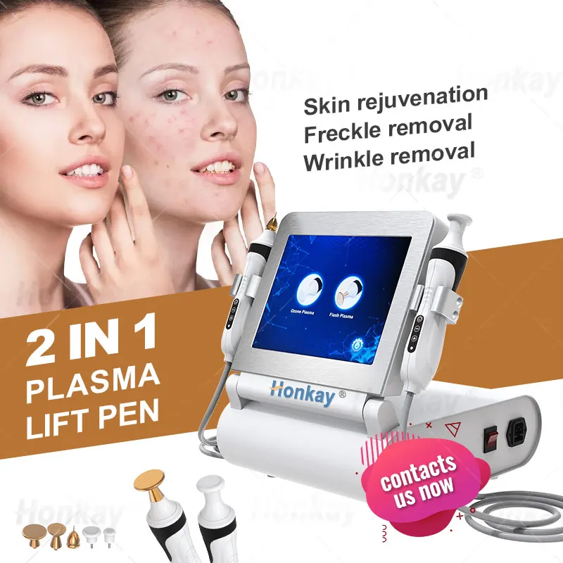 

Cold Plasma Jet Professional Fibroblast Plasma Pen Skin Rejuvenation Wrinkle Removal Eyelid Lifting Ozone Plasma Pen Machine