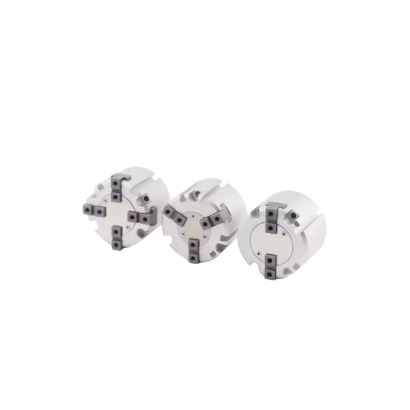 MHS2/MHS3/MHS4 Series 2/3/4 Finger 16D/20D/25D/32D/40D/50D Pneumatic Gripper Replacement Double Action Rotating Air Cylinder