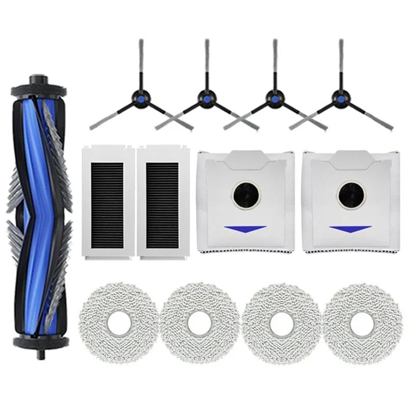 

Комплект запасных частей YANA35R для робота-пылесоса Ecovacs Debot N30 Omni/N30 Pro Omni, боковая щетка, фильтр Hepa, швабра, Dus