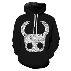 3D Print Game Hollow Knight Hoodie Men Women Fashion Casual Pullover Sweatshirts Men's Plus Size Streetwear Hoodies