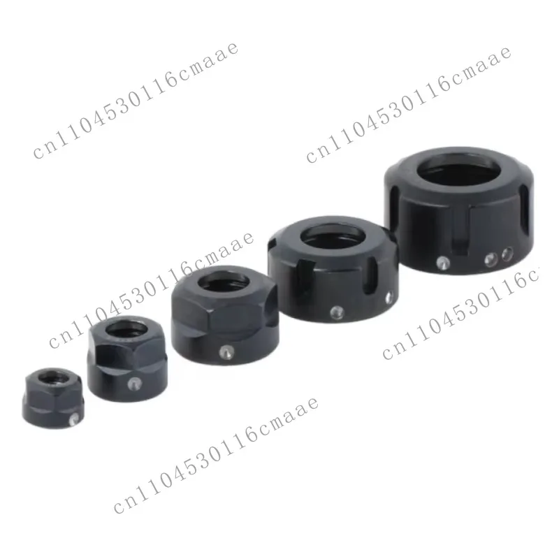 Drill clamping nut ER chuck nut set for end mill lathe chuck