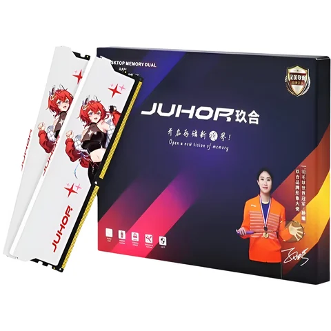 新品未開封　JUHOR DDR4 3200MHz 8GB 2枚 16GB 白 S57ca4746bb514bac90fda255c231d