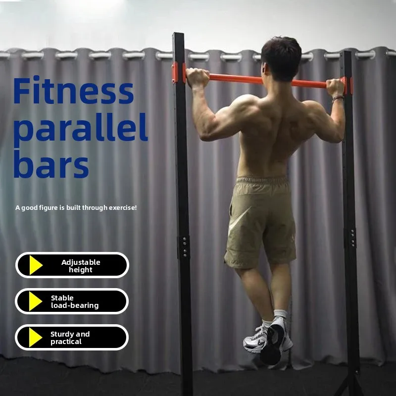 Adjustable Floor Standing Household Pull‑up Horizontal Bar Adult Indoor Hanging Stretching Fitness Device for Workout Training