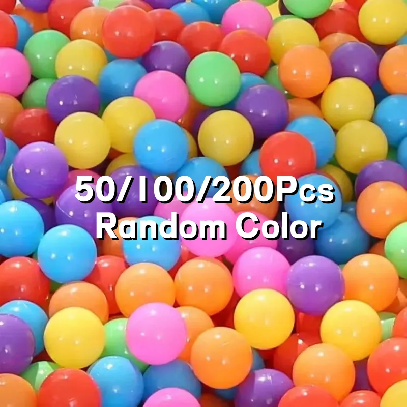 Ball Pit Balls for Toddlers BPA Free Crush Proof Plastic Toy Balls Children's Pool Water Toys Macaron Ocean Balls for Play Tent