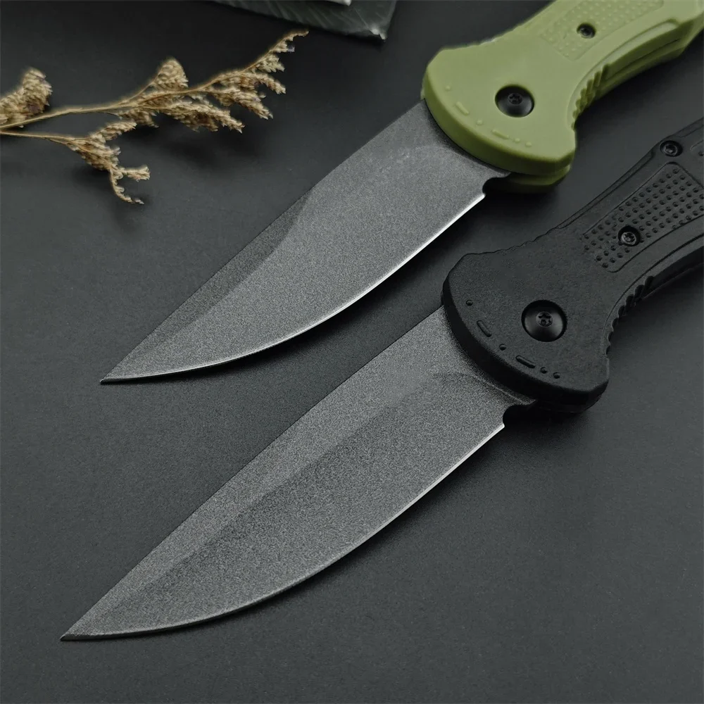 NEW Folding Knife BM 9070 Small Size CPM-D2 Blade Nylon Fiber Handle High Quality Pocket Knife Outdoor EDC Camping Hiking Tools