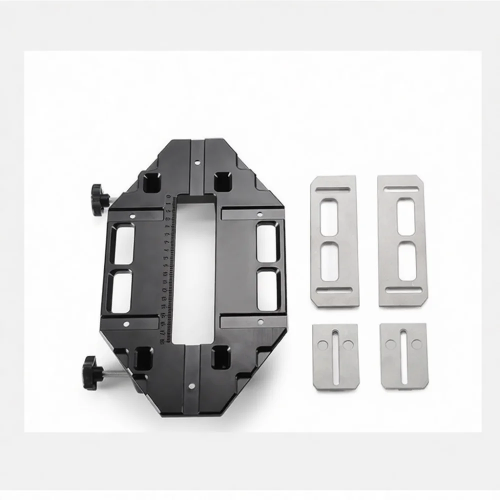 Precise Door Hinge Slotting Jig For Daofeng Woodworking Hardware Tool Professional Locating Mortise Drilling Hole Opener Kit