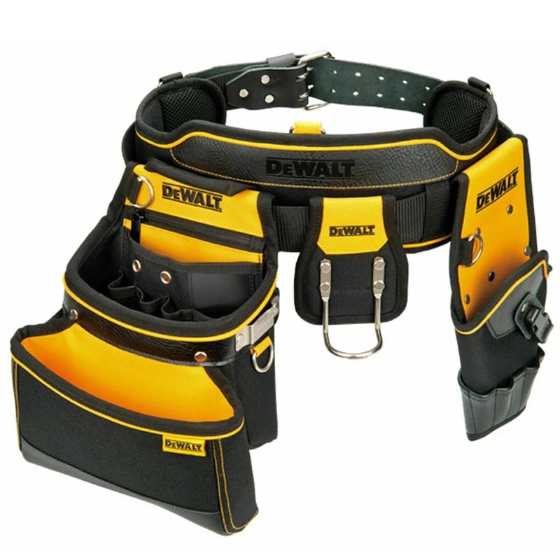 Imagem -02 - Dewalt-dustproof e Durável Multi-purpose Tool Belt Bolsa de Armazenamento Cintura Ajustável Resistente ao Desgaste Dwst812288