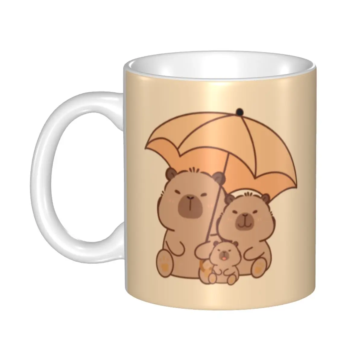 

Custom Capybara Coffee Mug DIY Customized Ceramic Mug Cup Creative Present
