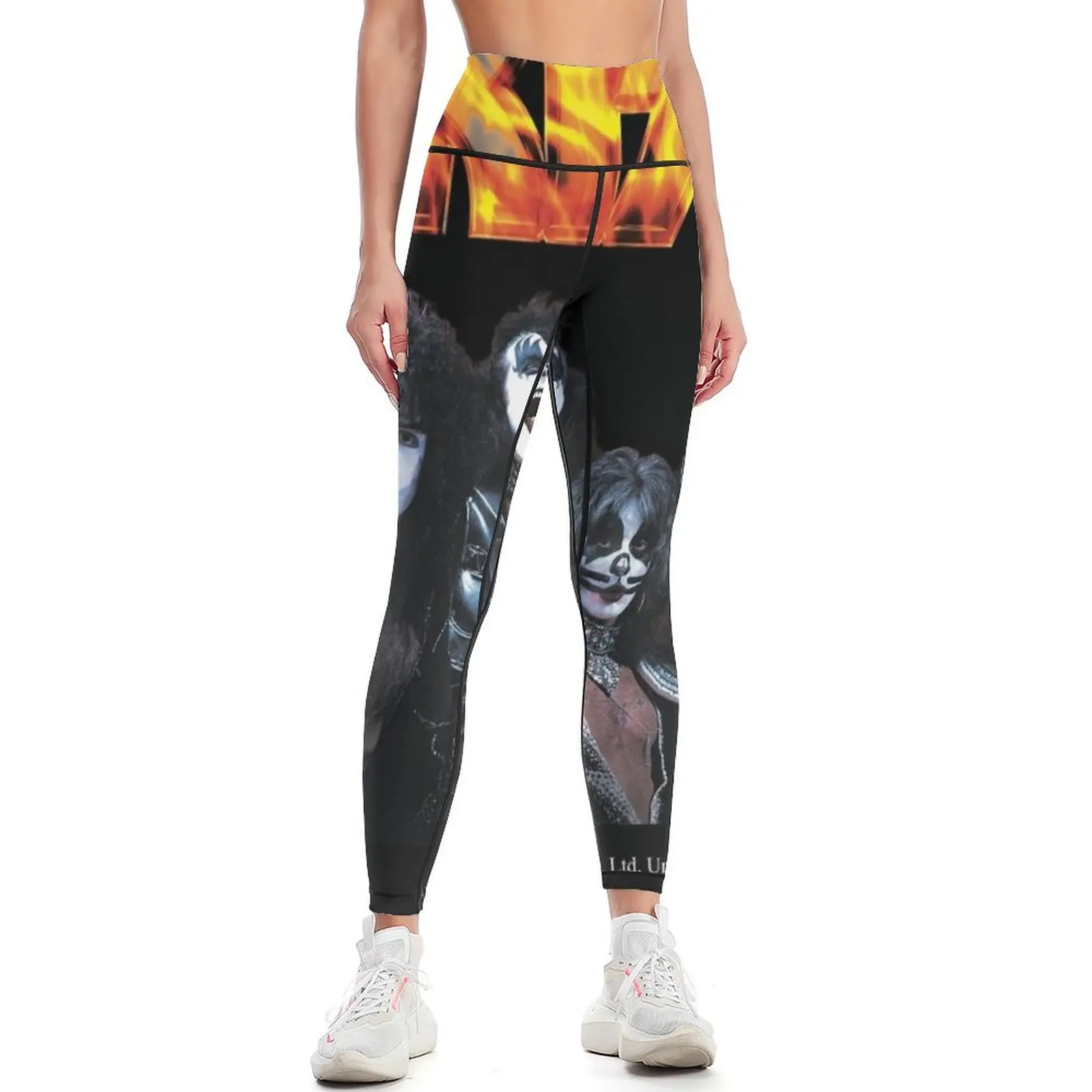 KISS Band Leggings fitness set gym Pants sport legging pants raises butt Fitness's gym clothes Womens Leggings