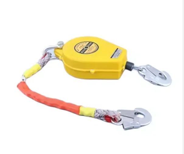 50m Telescopic fall arrest safety rope fall arrest equipment