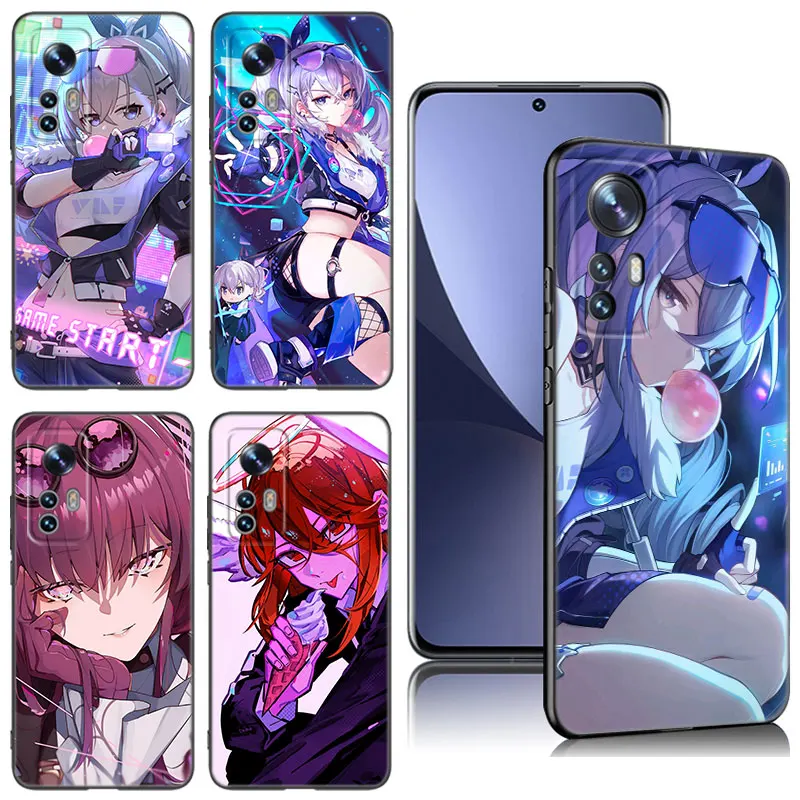 Honkai Star Rail Blade Jing Yuan Phone Case For Xiaomi Mi 8 9 SE 10 10T 11 12 13 Lite 9T 11T 12S 12T 13 Pro 11i 12X Black Cover